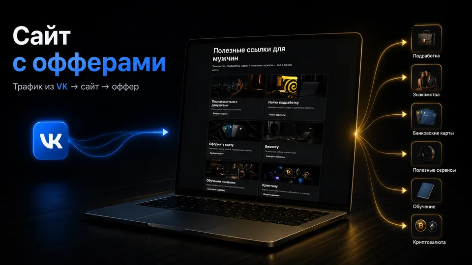 Рекламный сайт автопубликатора