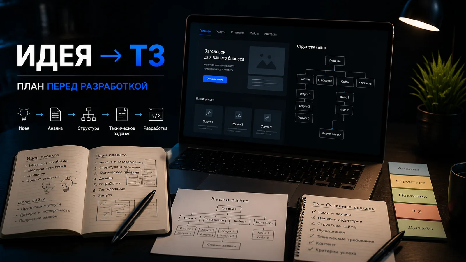 Как я превращаю идею в понятное ТЗ